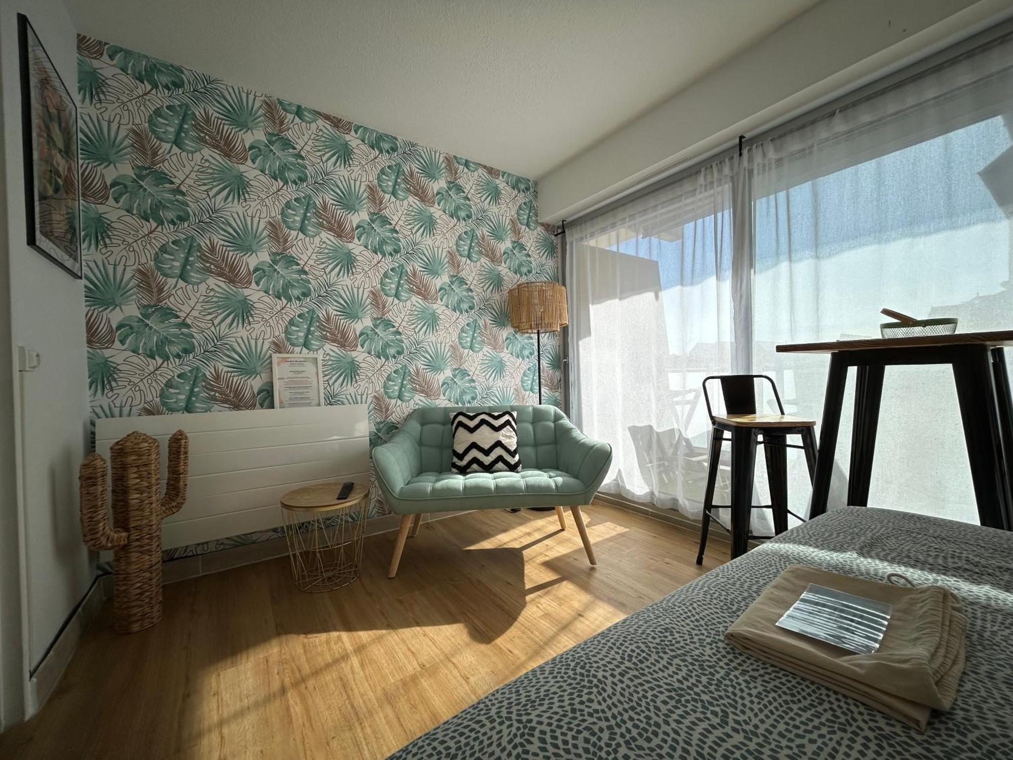 Cosy Studio Avec Vue Sur L'Ocean Lacanau Zewnętrze zdjęcie