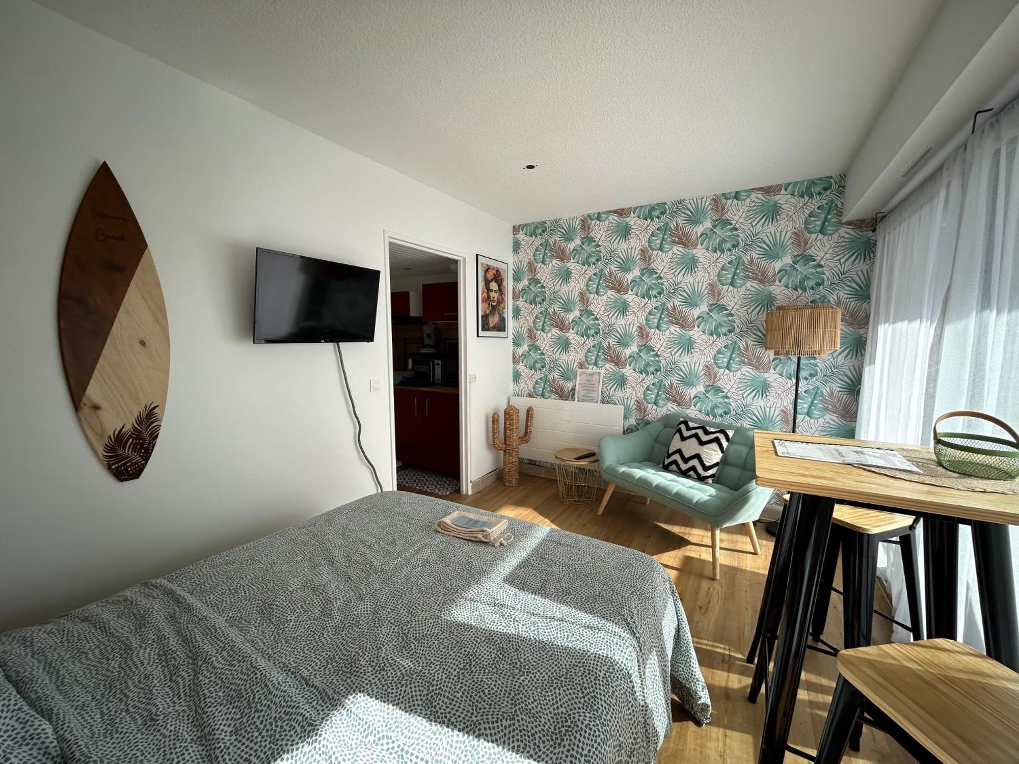 Cosy Studio Avec Vue Sur L'Ocean Lacanau Zewnętrze zdjęcie