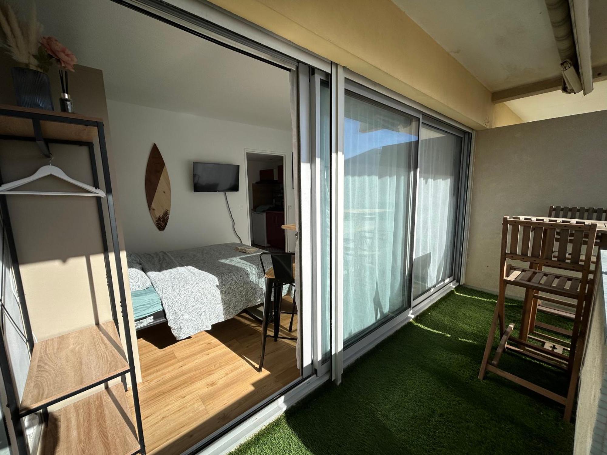 Cosy Studio Avec Vue Sur L'Ocean Lacanau Zewnętrze zdjęcie