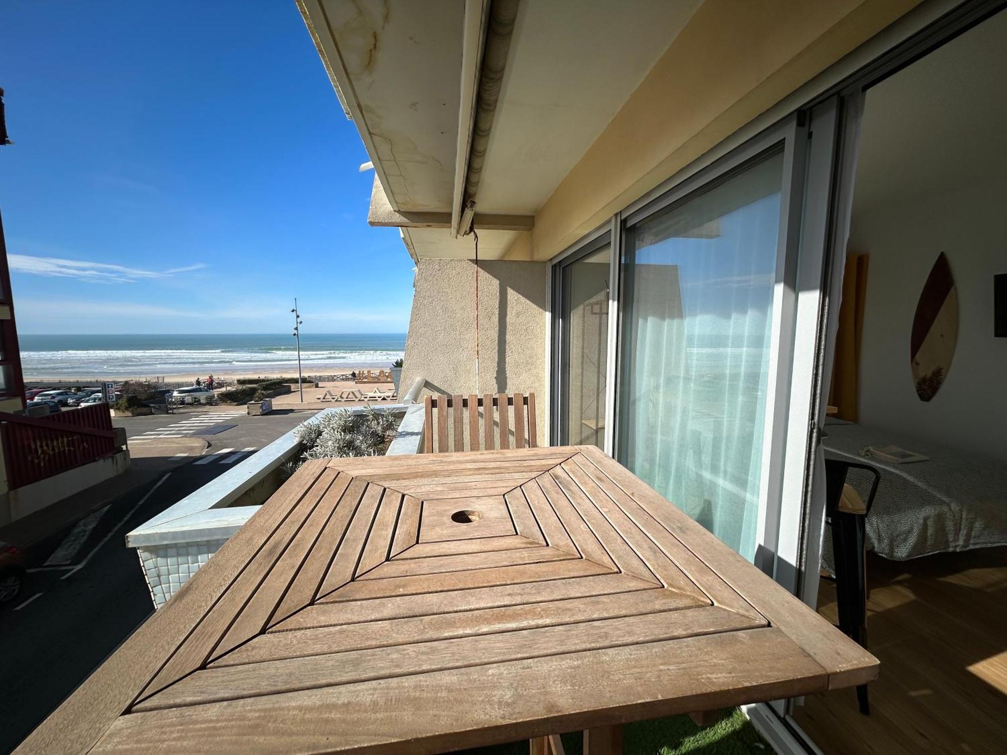 Cosy Studio Avec Vue Sur L'Ocean Lacanau Zewnętrze zdjęcie