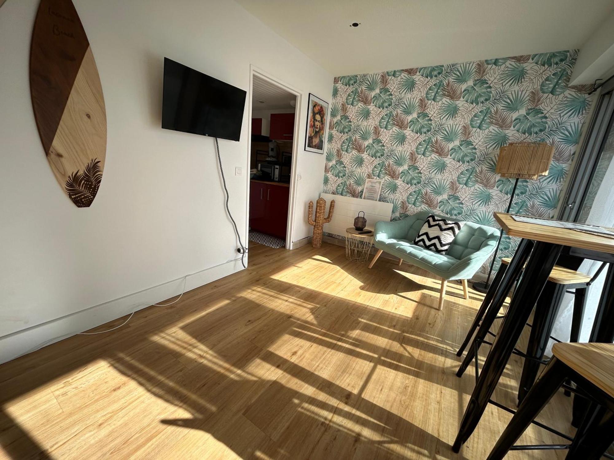 Cosy Studio Avec Vue Sur L'Ocean Lacanau Zewnętrze zdjęcie